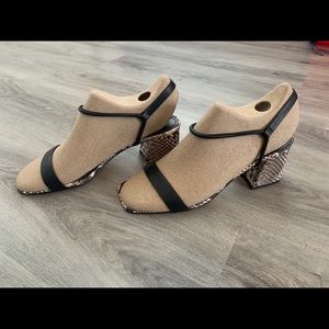 Marc Fisher snakeskin heels!